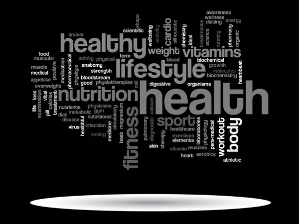 Health word cloud — Stock Photo, Image