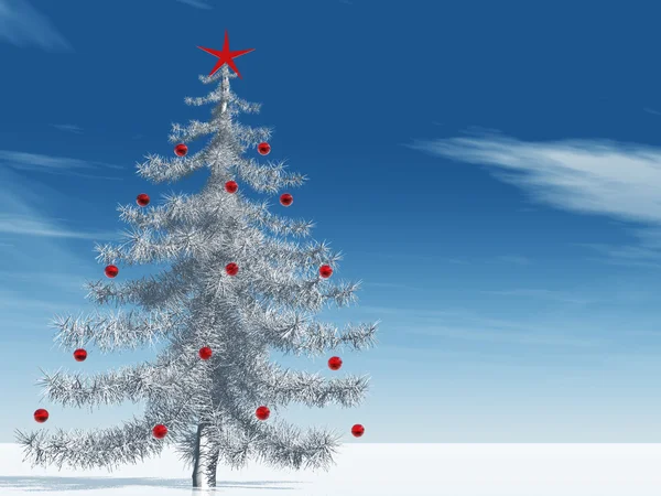 概念的圣诞枞树 — 图库照片