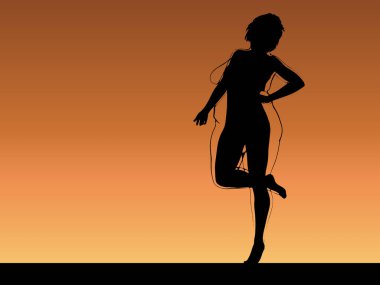 Kavramsal şişman şişman şişman kadın zayıfa karşı kilo verdikten sonra sağlıklı vücuda uyuyor ya da gün batımında kasları zayıf genç bir kadınla diyet yapıyor. Fitness, beslenme veya şişmanlık obezite, sağlık şekli 3D illüstrasyon