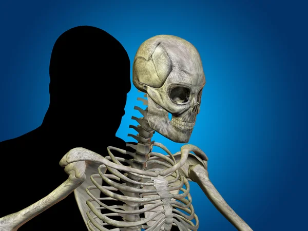 Hombre humano médico o la salud del pecho del cuerpo —  Fotos de Stock