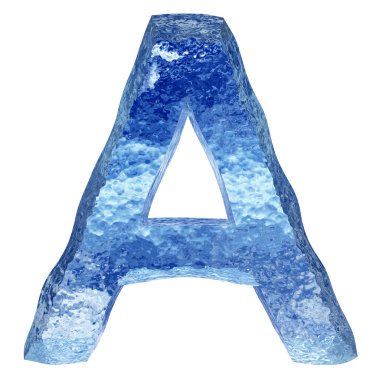 Kavramsal 3d blue Ice