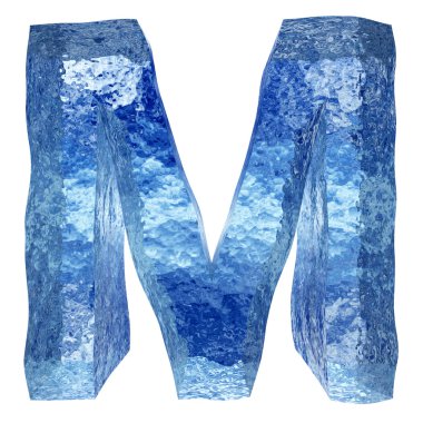 Kavramsal 3d blue Ice