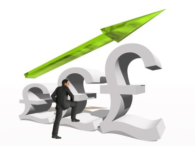 İşadamı Lirası simgesi üzerinde duran