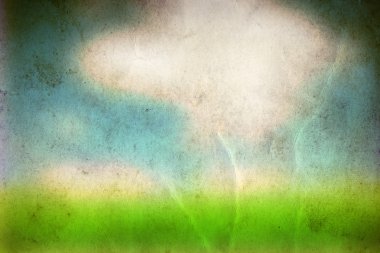 Onceptual yeşil taze yaz