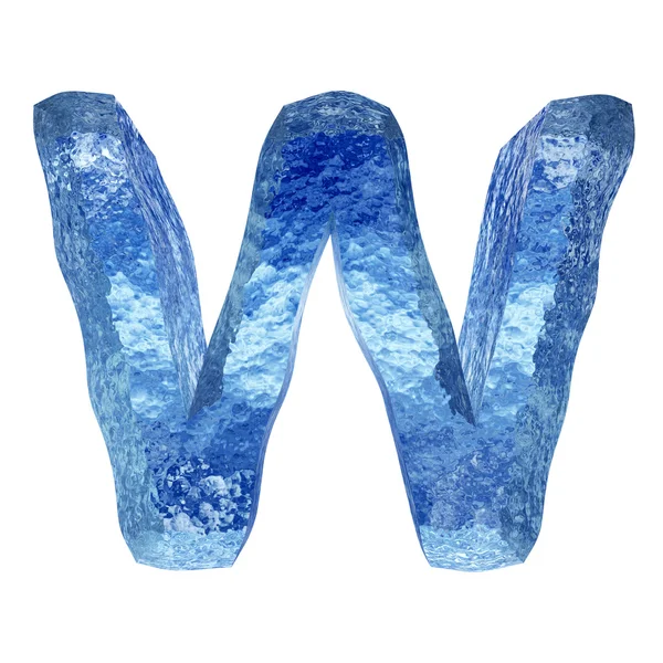 Konzeptionelles 3d blaues Eis — Stockfoto
