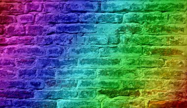 grafiti eski tuğla duvar