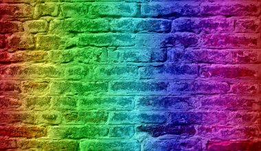 grafiti eski tuğla duvar