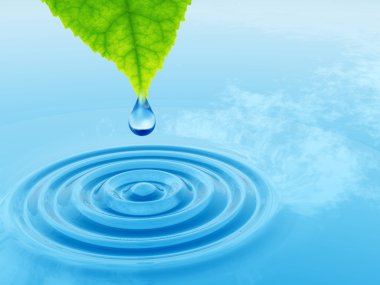 damla yaprak düşüyor