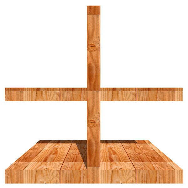 Koncepcyjne symbol drewna — Zdjęcie stockowe