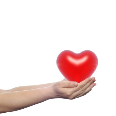 İnsan elinde düzenlenen kalp