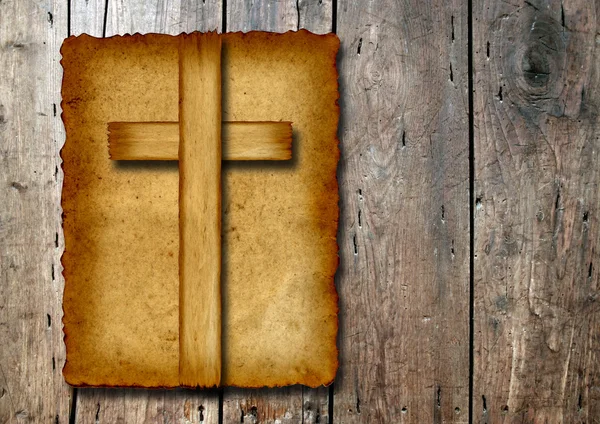 Christelijke religieuze kruis — Stockfoto