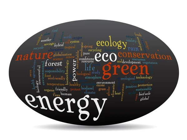 Ecology  word cloud — Stock Photo, Image