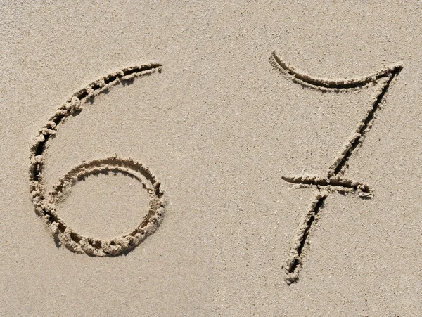 Sand font  set — Stock Photo, Image