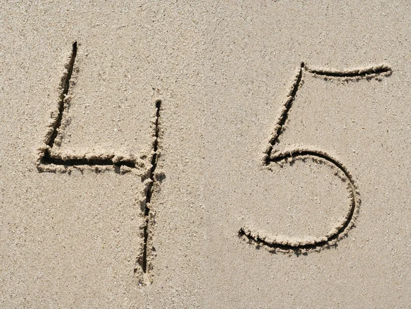 Sand font  set — Stock Photo, Image