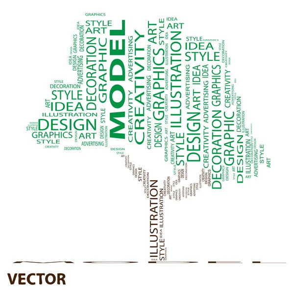 Nube palabra ART — Archivo Imágenes Vectoriales