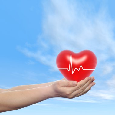 İnsan elinde düzenlenen kalp