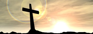 kavramsal siyah çapraz