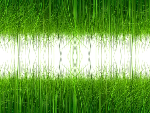 緑、新鮮で自然な草 — ストック写真