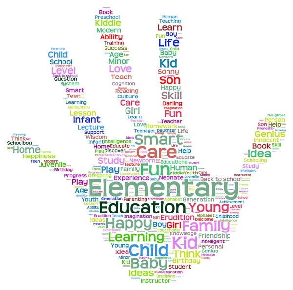 Education abstract  word cloud — Stock Photo, Image