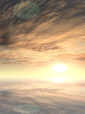 su ile güzel deniz manzarası