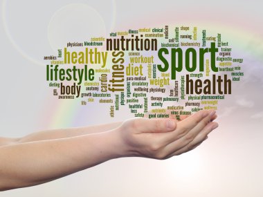 Sağlık kelime bulutu