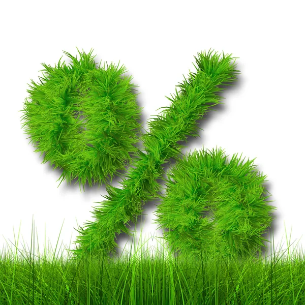 Ecology symbol font — Stock Photo, Image