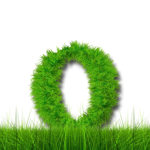 Koncept eller begreppsmässig grönt gräs — Stockfoto