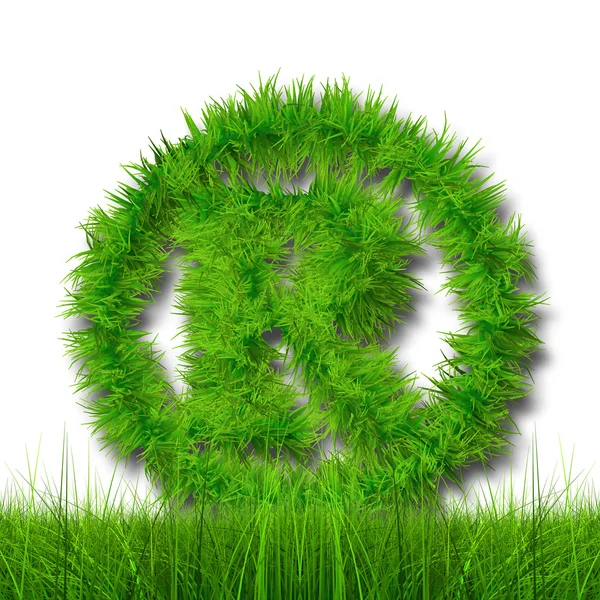 Caratteri simbolo Ecologia — Foto Stock