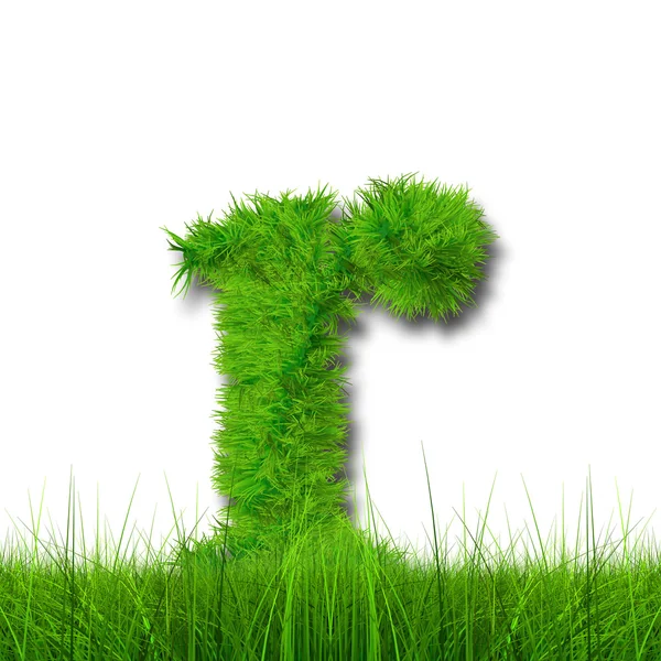 Concept or conceptual green grass — Stock Photo, Image