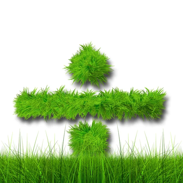 Ecology symbol font — Stock Photo, Image