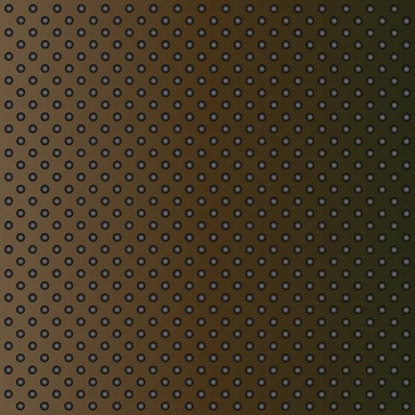 棕色金属穿孔的模式 — 图库照片