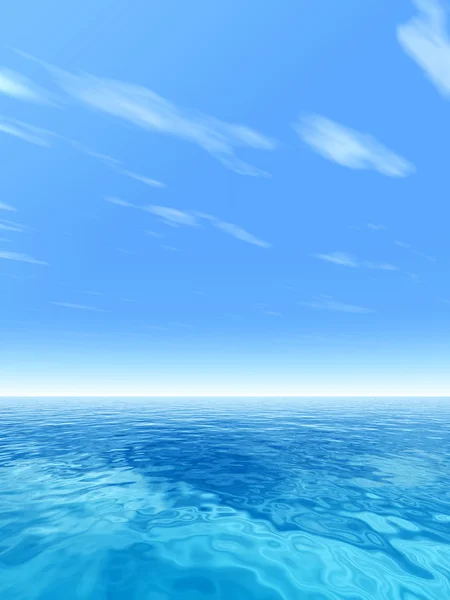 Vlny oceánu vody — Stock fotografie