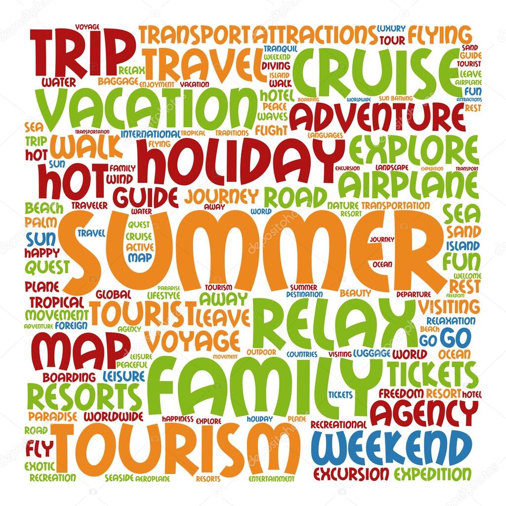 tourism word cloud