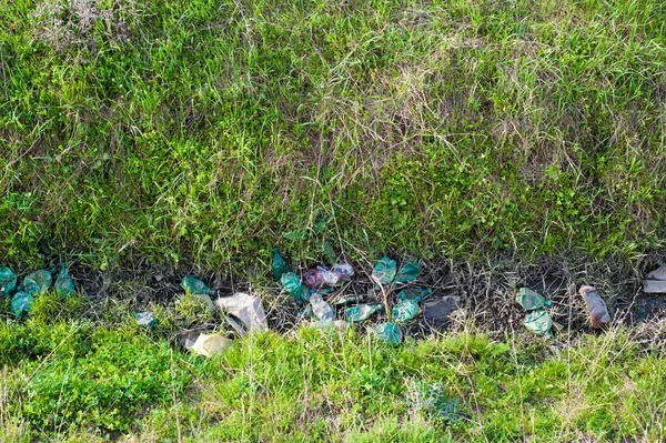 Trash and dump background — Stock Photo, Image