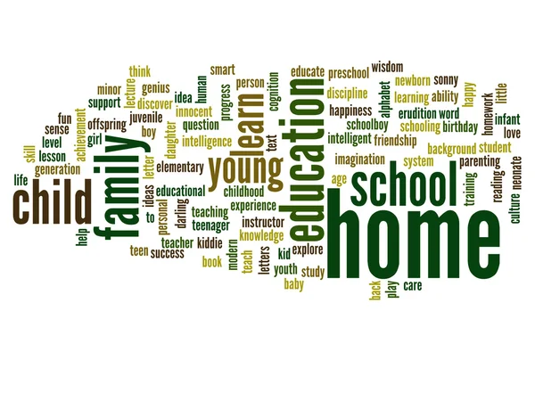 Education abstract word cloud — Stock Photo, Image