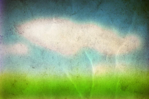 Yeşil taze bahar çimen