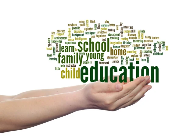 Education abstract education word cloud — Stock Photo, Image