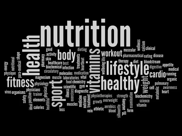 Health word cloud — Stock Photo, Image