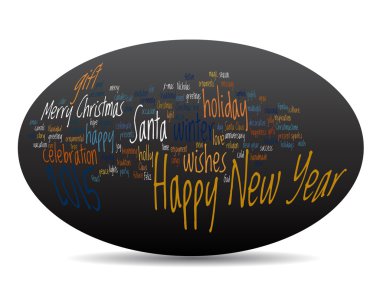 ellipse Happy New Year 2015