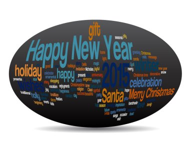 ellipse Happy New Year 2015