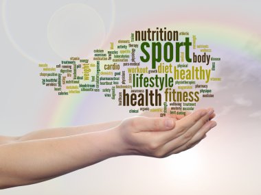 Sağlık kelime bulutu