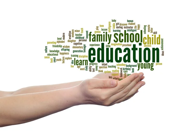 Education abstract education word cloud — Stock Photo, Image