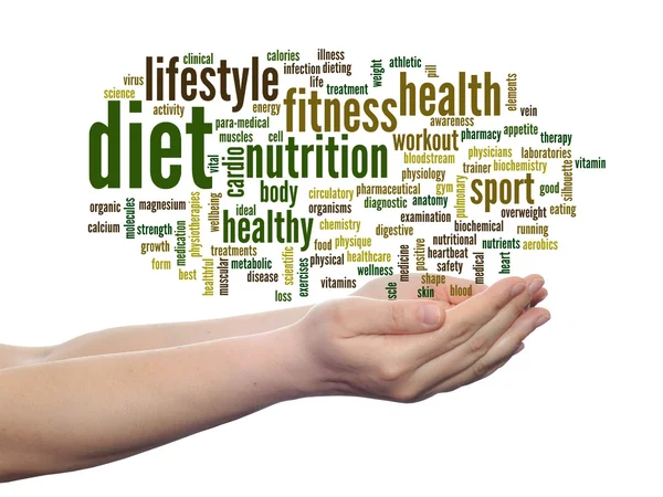 Health word cloud — Stock Photo, Image