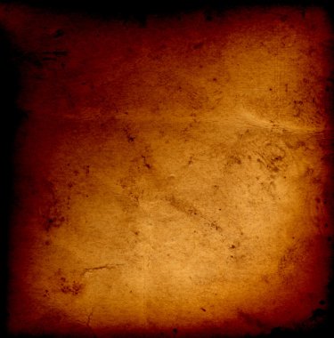 Vintage kahverengi kağıt yandı