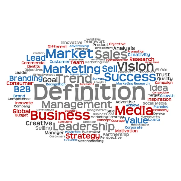 Business success word cloud — Stock Photo, Image