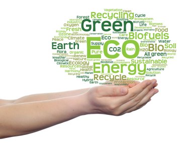 Ekoloji, koruma kelime bulutu