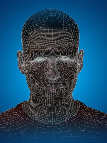 남자 얼굴 또는 머리 — 스톡 사진
