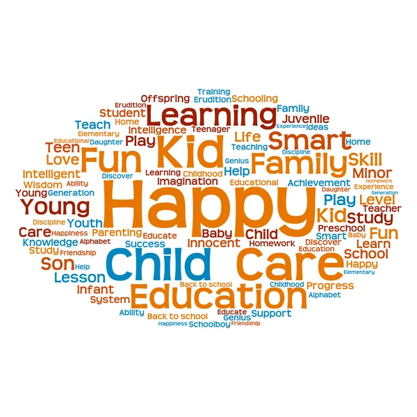 Education abstract word cloud — Stock Photo, Image