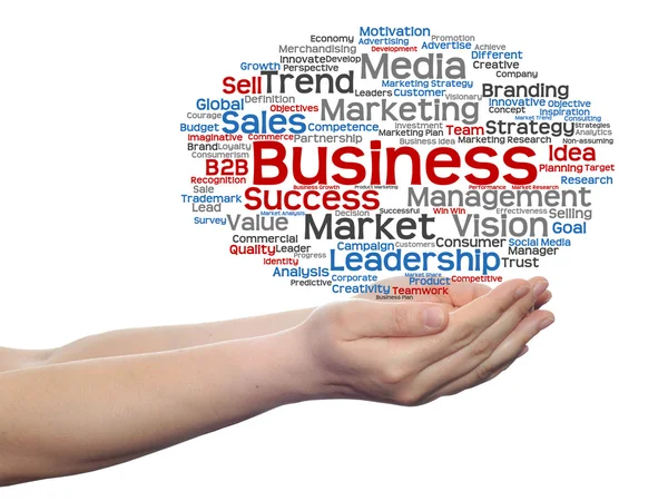 Business  word cloud — Stock Photo, Image