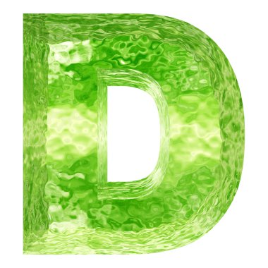 green water or ice font